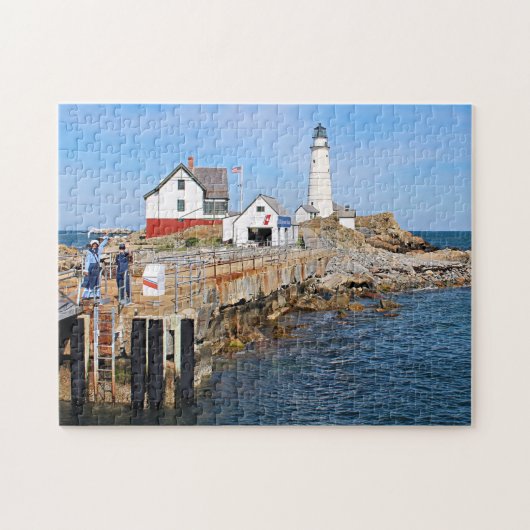 Boston-Leuchtturm, Massachusetts Puzzle (Horizontal)
