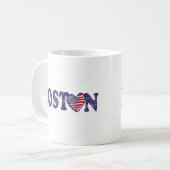 Boston-Liebe Kaffeetasse (Vorderseite Links)