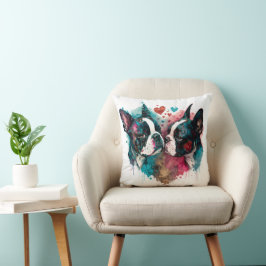 Boston-Liebe Kissen