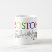 BOSTON LIEBE TASSE (I LIEBE BOSTON) (Mittel)