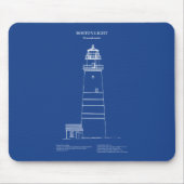 Boston Light Lighthouse - Massachusetts - AD Mousepad (Vorne)