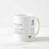Boston Light Lighthouse - Massachusetts - BD Kaffeetasse (VorderseiteRechts)