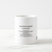 Boston Light Lighthouse - Massachusetts - BD Kaffeetasse (Mittel)