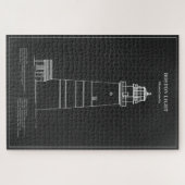 Boston Light Lighthouse - Massachusetts - PD Puzzle (Horizontal)