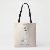 Boston Light Lighthouse - Massachusetts - SBD Tasche (Vorderseite)
