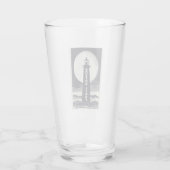 Boston Light Lighthouse Moon Glas (Rückseite)