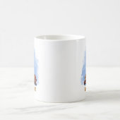 Boston Light Lighthouse Watercolor - Massachusetts Kaffeetasse (Mittel)
