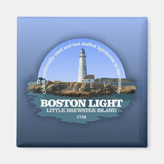 Boston Light Magnet (Vorne)