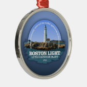 Boston Light Ornament Aus Metall (Rechts)