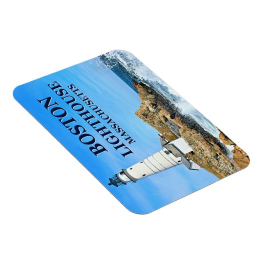 Boston Lighthouse, Massachusetts Flex Magnet (Rechte Seite)