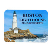 Boston Lighthouse, Massachusetts Flex Magnet (Horizontal)