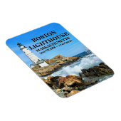 Boston Lighthouse, Massachusetts Magnet (Rechte Seite)