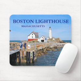 Boston Lighthouse, Massachusetts Mousepad