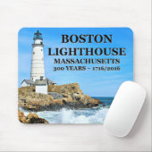 Boston Lighthouse, Massachusetts Mousepad (Mit Mouse)