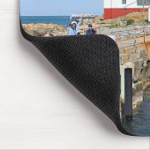 Boston Lighthouse, Massachusetts Mousepad (Ecke)