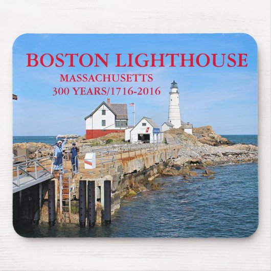 Boston Lighthouse, Massachusetts Mousepad (Vorne)
