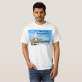 Boston Lighthouse, Massachusetts T-Shirt (Vorne ganz)