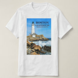 Boston Lighthouse, Massachusetts T - Shirt