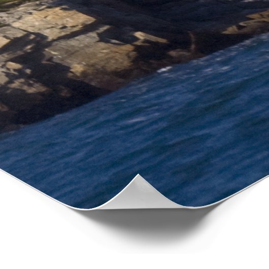 Boston Lighthouse Poster (Ecke)