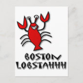 Boston Lobstahhh Postkarte (Vorderseite)