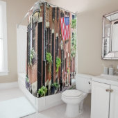 Boston MA - Acorn Street Duschvorhang (Beispiel)