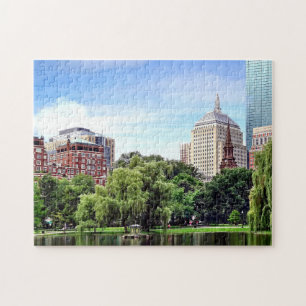 Boston MA - Ausblick vom Boston Public Garden Puzzle