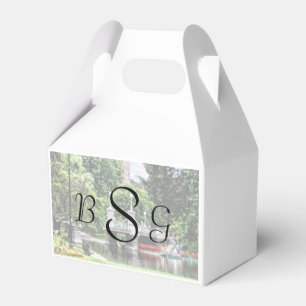 Boston MA - Boston Public Garden Bridge Geschenkschachtel