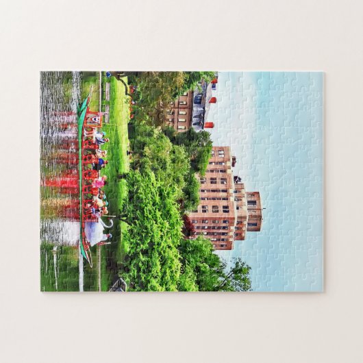 Boston MA - Boston Public Garden Puzzle (Horizontal)