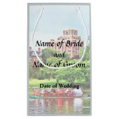 Boston MA - Boston Public Garden Wedding Supplies Kleine Geschenktüte (Rückseite)
