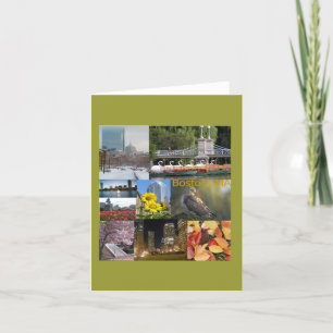 Boston, MA Foto Leimby Celeste Sheffey Karte