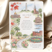 Boston MA Hochzeit Einladung