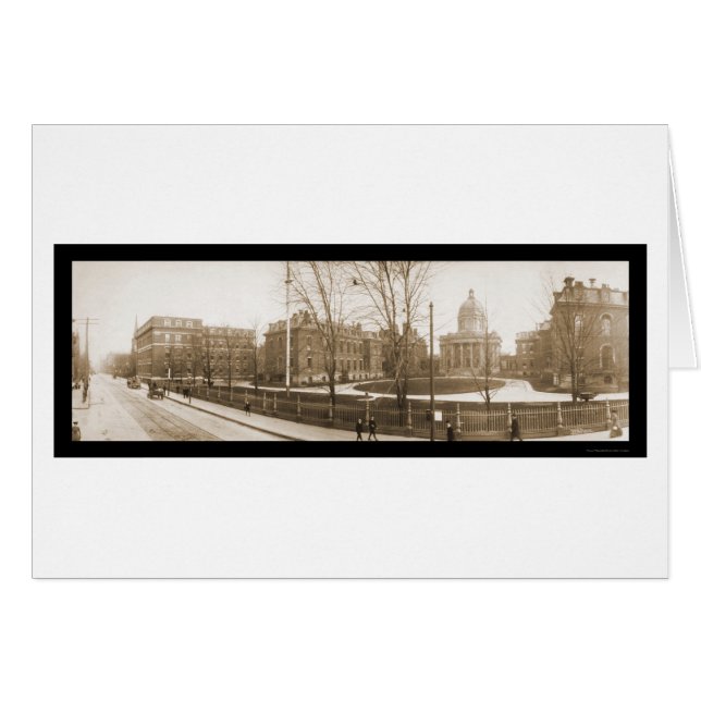 Boston, MA Hospital Foto 1903 (Vorderseite (Horizontal))