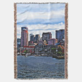 Boston MA - Innerer Hafen Decke (Vorderseite Vertikal)