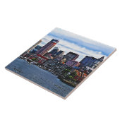 Boston MA - Innerer Hafen Fliese (Seite)