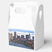 Boston MA - Innerer Hafen Geschenkschachtel (Geöffnet)