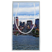 Boston MA - Innerer Hafen Kleine Geschenktüte (Vorderseite)