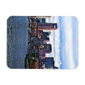 Boston MA - Innerer Hafen Magnet (Horizontal)