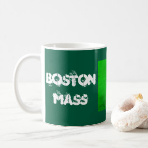 Boston MA Irische Flagge – Heritage Tea Kaffeetasse