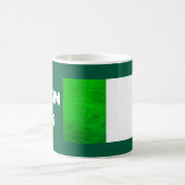 Boston MA Irische Flagge – Heritage Tea Kaffeetasse (Mittel)