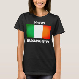 Boston MA Irish Heritage Shirt – Irish Flag