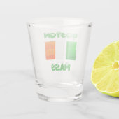 Boston MA Irish Pride Drinkware Schnapsglas (Rückseite)