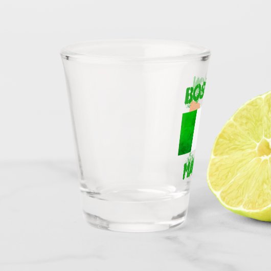 Boston MA Irish Pride Drinkware Schnapsglas (Links)