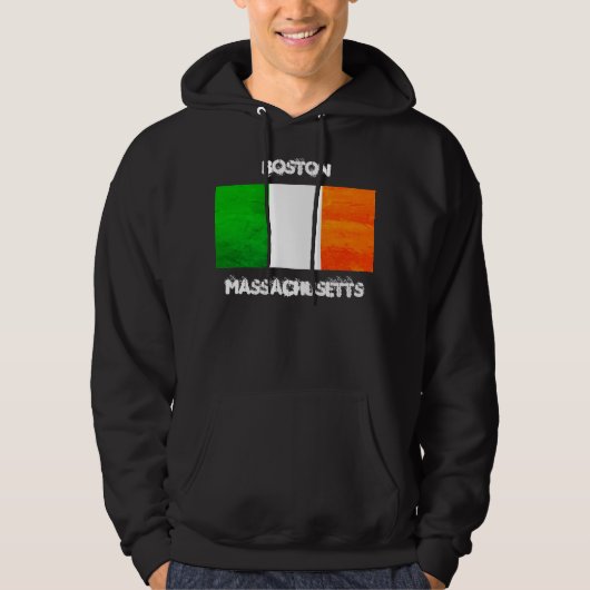 Boston MA Irish Pride Tee – Travel & Heritage (Vorderseite)