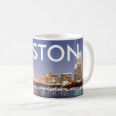 BOSTON MA KAFFEETASSE (VorderseiteRechts)