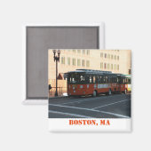 Boston, MA Magnet (Vorderseite/Rückseite)