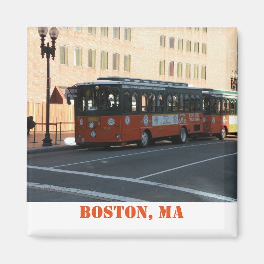 Boston, MA Magnet (Vorne)
