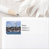 Boston MA - Marina mit Bunker Hill Monument (Insitu)