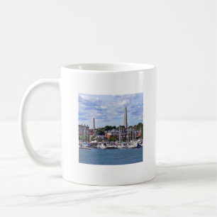Boston MA - Marina mit Bunker Hill Monument Kaffeetasse