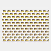 Boston MA Mass Baked Beans Cream Pie Clam Chowder Geschenkpapier Set (Vorderseite)