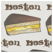 BOSTON MA Massachusetts Cream Pie Slice Feinschmec Stoff (Nahaufnahme)